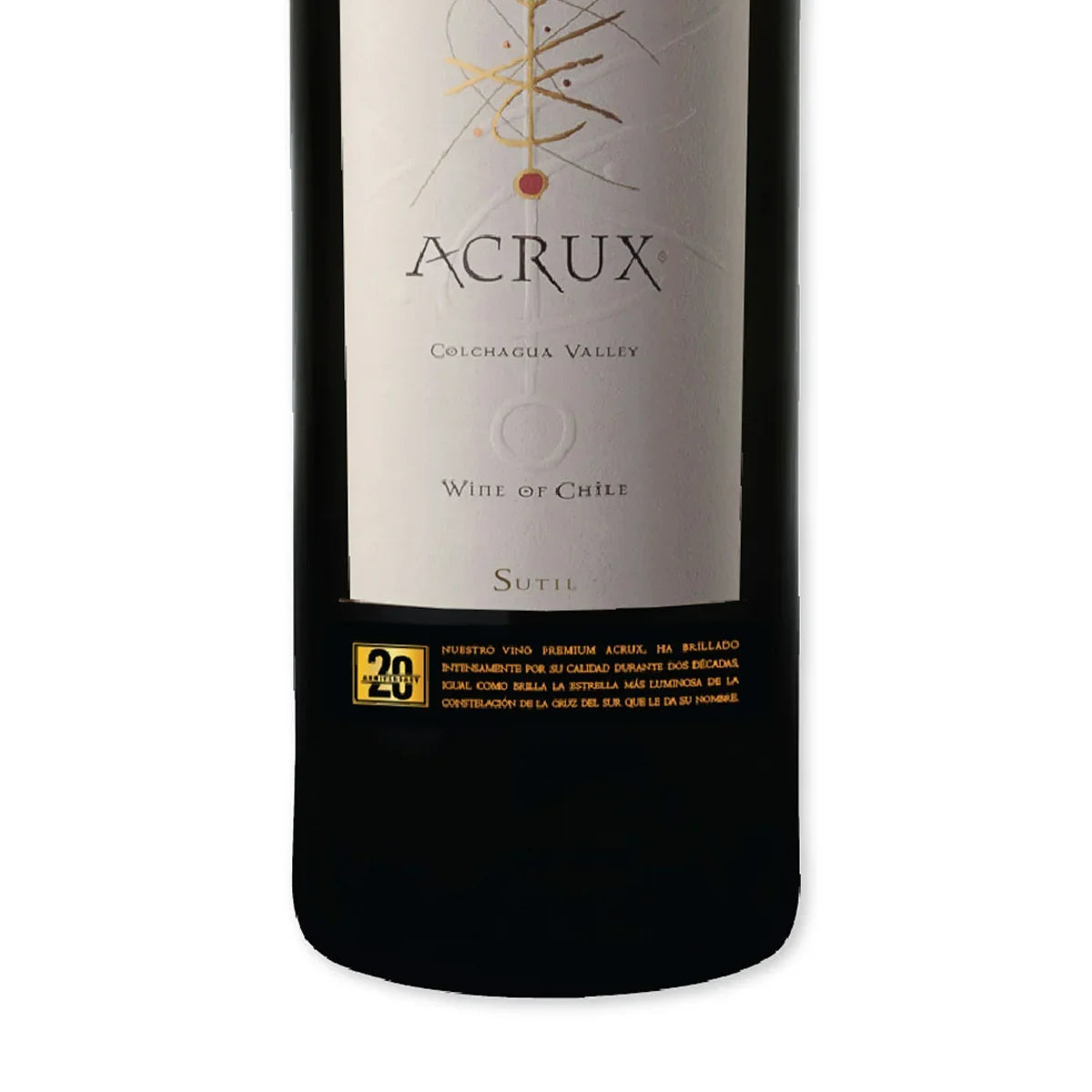 Vino Acrux Súper Premium Blend Magnum Estuche Madera
