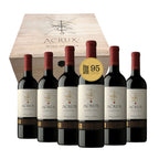 Vino Acrux Súper Premium Blend Estuche Madera