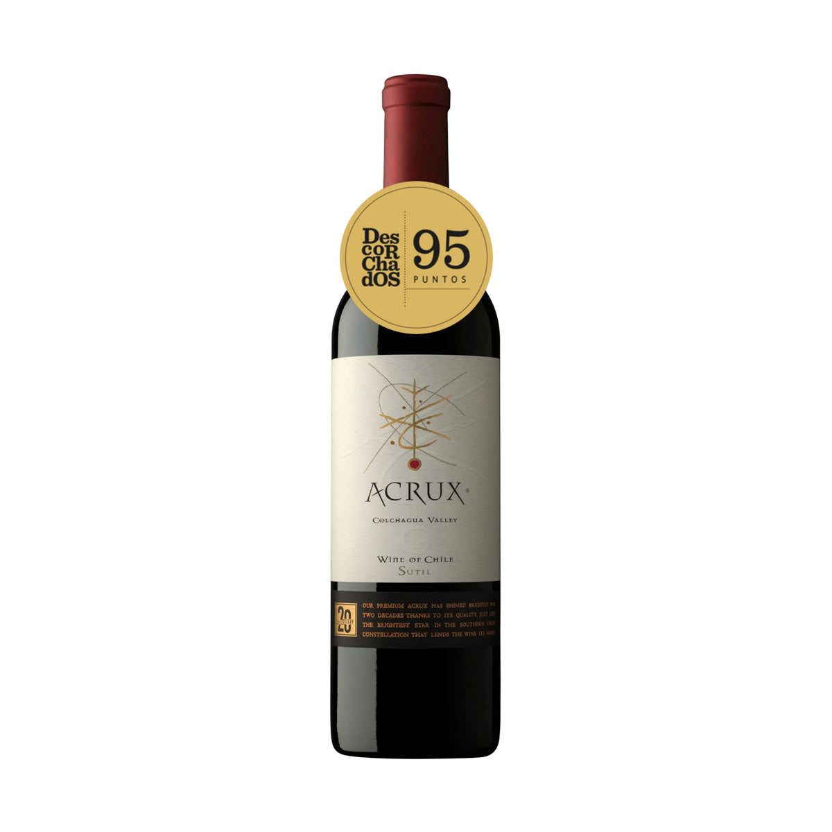 Vino Acrux Súper Premium Blend Estuche Madera